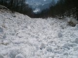 Salita con ciaspole e con...slavine!!! alla Cima Menna 2300 m il 22 febbraio 2009  - FOTOGALLERY